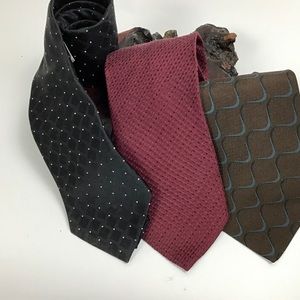 Giorgio Armani silk ties 3
